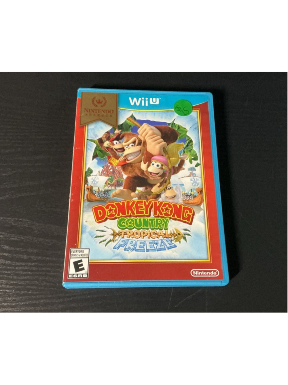 Donkey Kong County: Tropical Freeze Nintendo Wii U Video Game Family Dixie Diddy